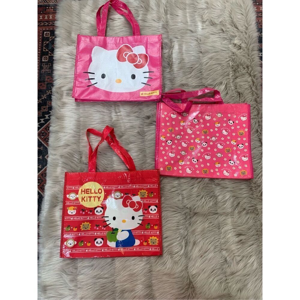 Hello Kitty Reusable Bags- 3